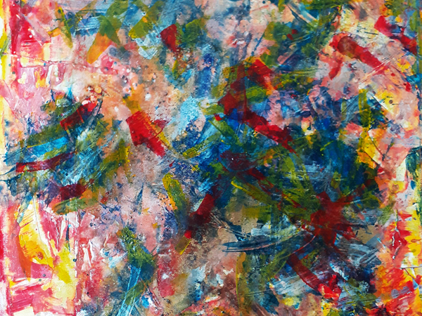  Quadri Pop Art di Carla Bertoli - LUGHNASSADH - Tecnica Mista 70x50 - 2014